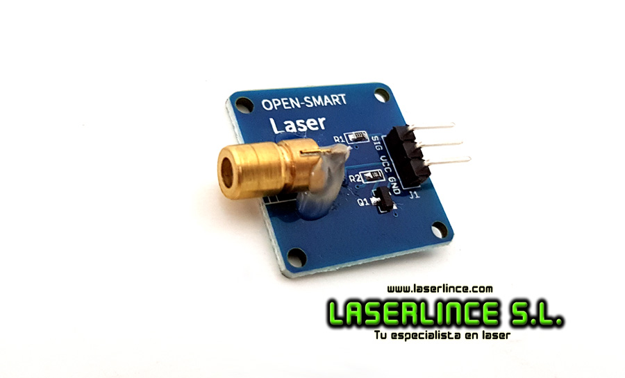 Laser module 0 to 1mW with power control driver